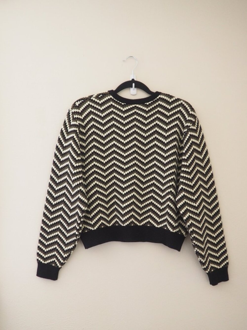 Anthropologie The Upside Ziggy Karlie Sweater Knit Long Sleeve Top sz US S - Picture 8 of 9